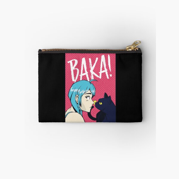 Item preview, Funny Kawaii Baka Cat Slap - Funny Japanese Anime Meme   designed and sold by LemonMuMu.