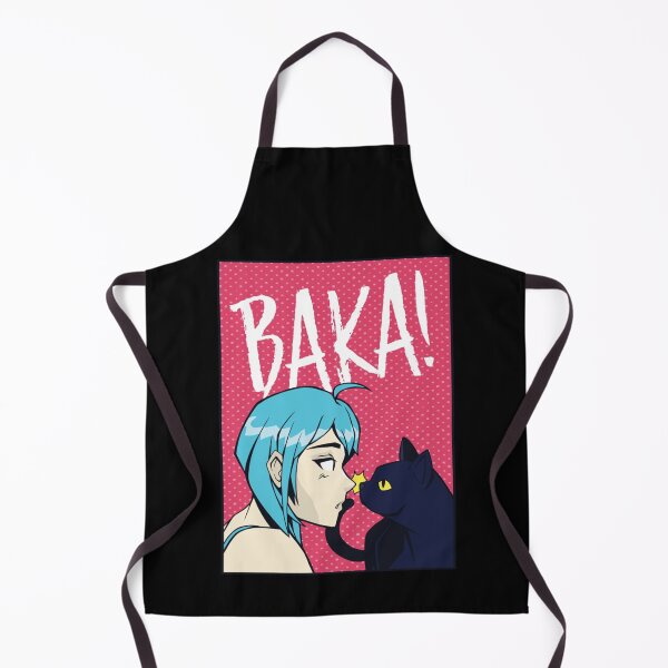 Item preview, Funny Kawaii Baka Cat Slap - Funny Japanese Anime Meme designed and sold by LemonMuMu.