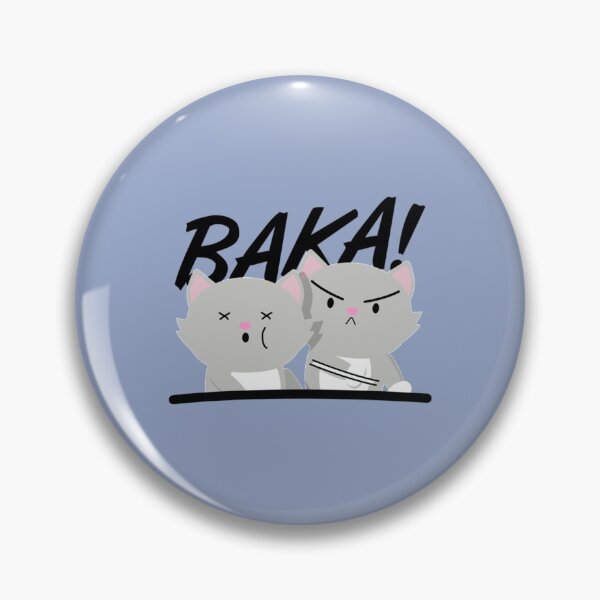 Item preview, Baka cat puss kitten slap kawaii otaku anime   designed and sold by LemonMuMu.