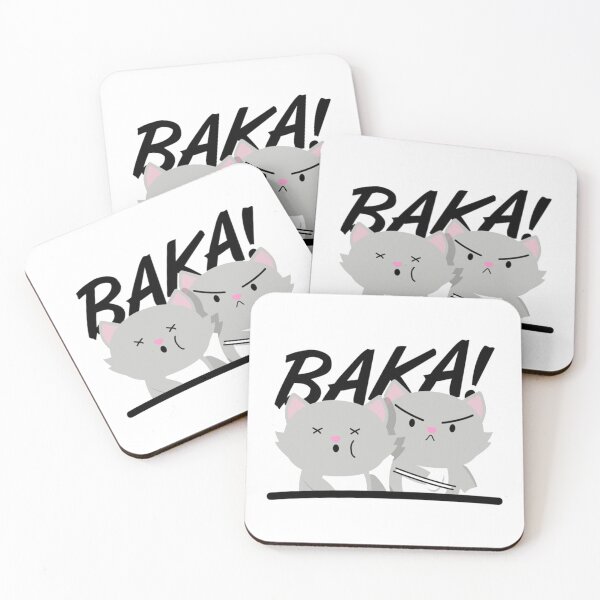 Item preview, Baka cat puss kitten slap kawaii otaku anime   designed and sold by LemonMuMu.
