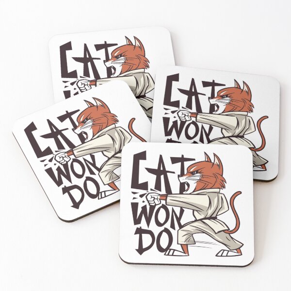 Item preview, Taekwondo cat   designed and sold by LemonMuMu.
