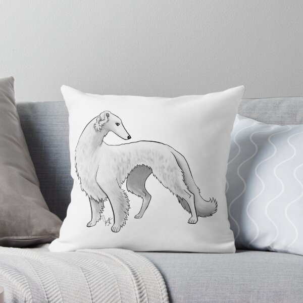 Item preview, Dog - Borzoi - White designed and sold by Jennifer Stolzer.
