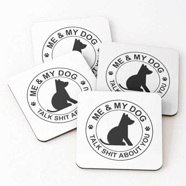 Item preview, Me & My Do Talk Shit About You-funny dog lover gift designed and sold by BRtisticDesigns.