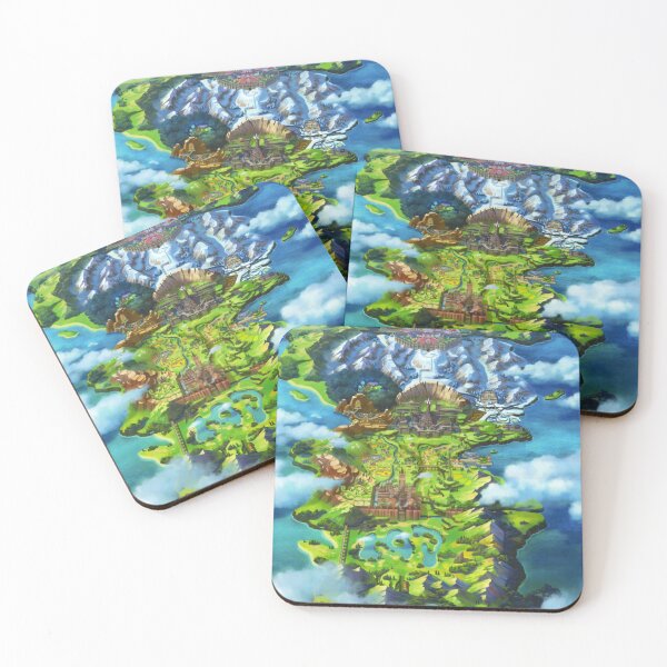 Item preview, Galar Map designed and sold by Biochao.