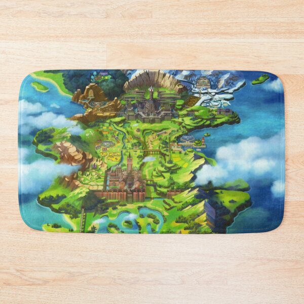 Item preview, Galar Map designed and sold by Biochao.