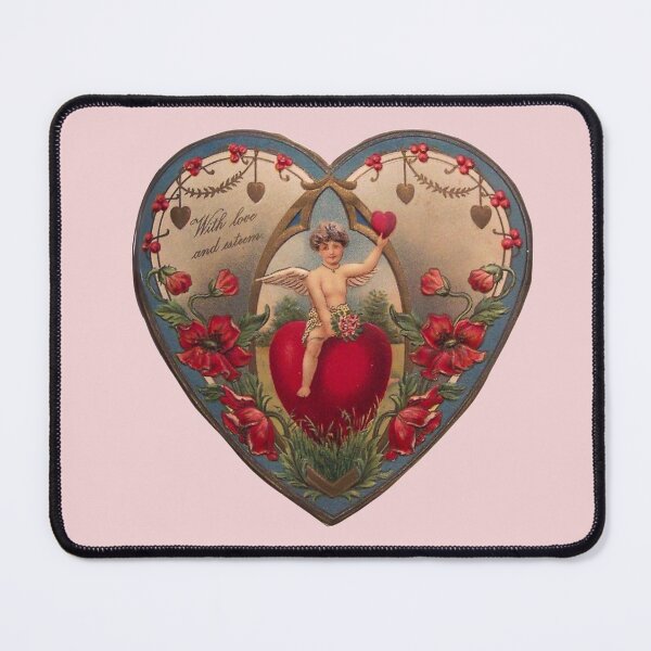Item preview, Vintage Cherubs with Flowers Valentine  designed and sold by Pinkmagenta.