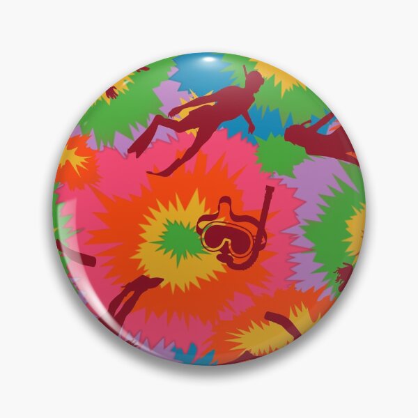 Item preview, Diving Colorful Pattern designed and sold by MobertsonArt.