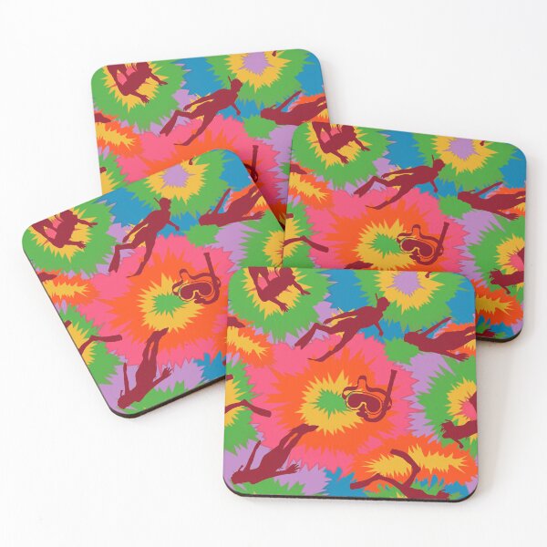 Item preview, Diving Colorful Pattern designed and sold by MobertsonArt.