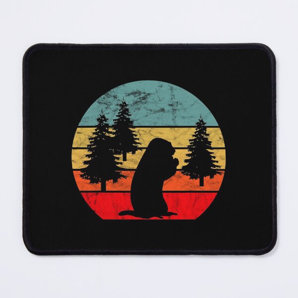Item preview, Marmot Rodent Woodchuck Retro Vintage Sunset Groundhog designed and sold by KevinGardner1.