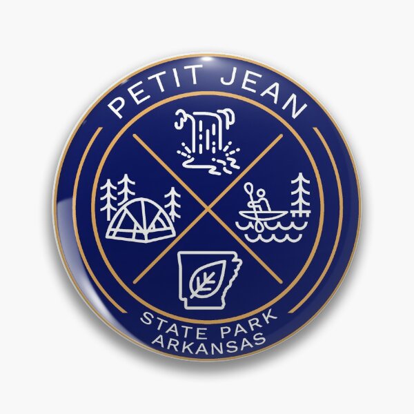 Item preview, Petit Jean State Park Heraldic Logo designed and sold by VanyaKar.
