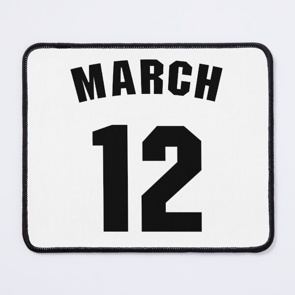 Item preview, Date of birth  12 March birthday gift sport design designed and sold by Panya-Design.