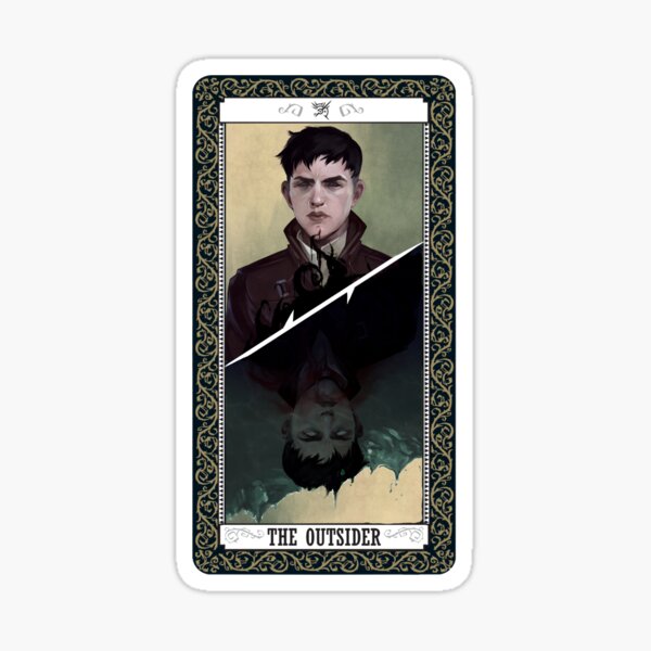 The Outsider Tarot Card Sticker