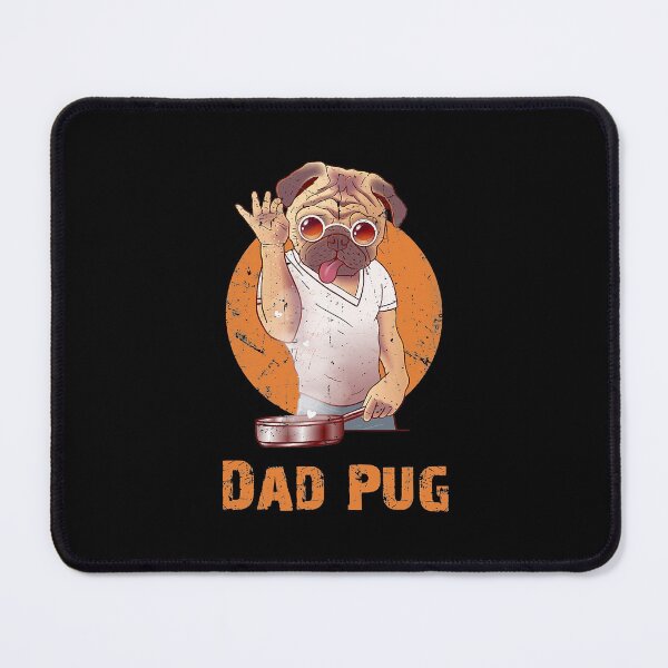 Item preview, Dad Pug Vintage Funny Master Chef designed and sold by gonzalogranados.