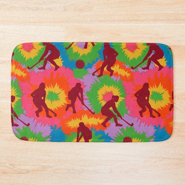 Item preview, Field Hockey Colorful Tie Dye Vector Sport Pattern  designed and sold by VickyCloset.