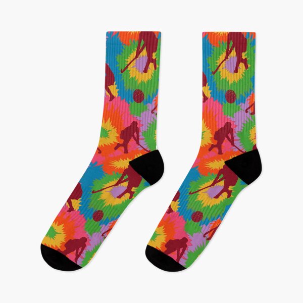 Item preview, Field Hockey Colorful Tie Dye Vector Sport Pattern  designed and sold by VickyCloset.