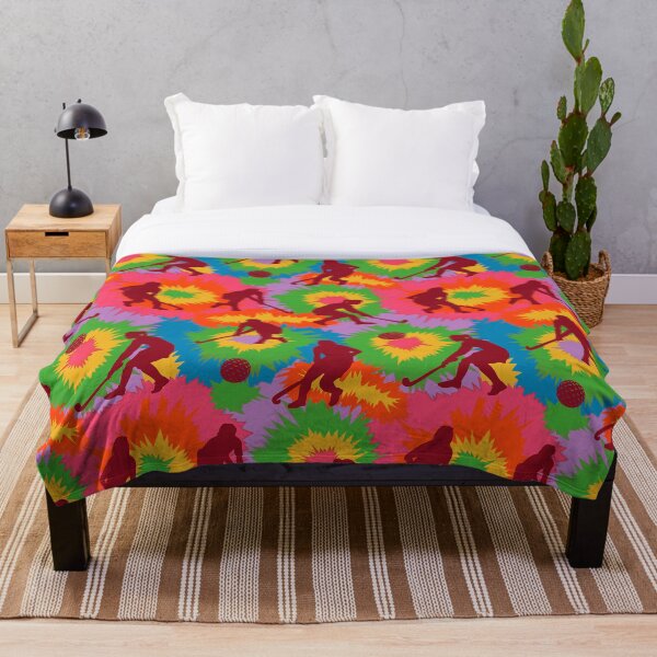 Item preview, Field Hockey Colorful Tie Dye Vector Sport Pattern  designed and sold by VickyCloset.