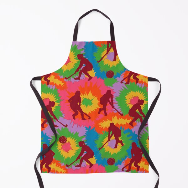 Item preview, Field Hockey Colorful Tie Dye Vector Sport Pattern designed and sold by VickyCloset.