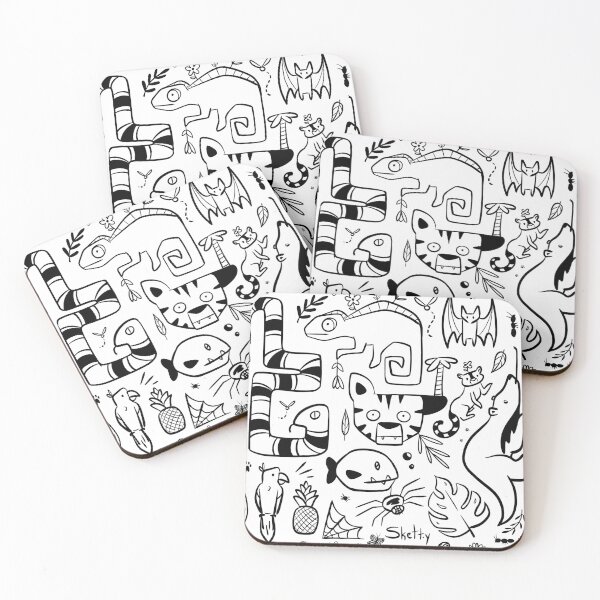 Item preview, Jungle Animal Pattern designed and sold by jastinamor.