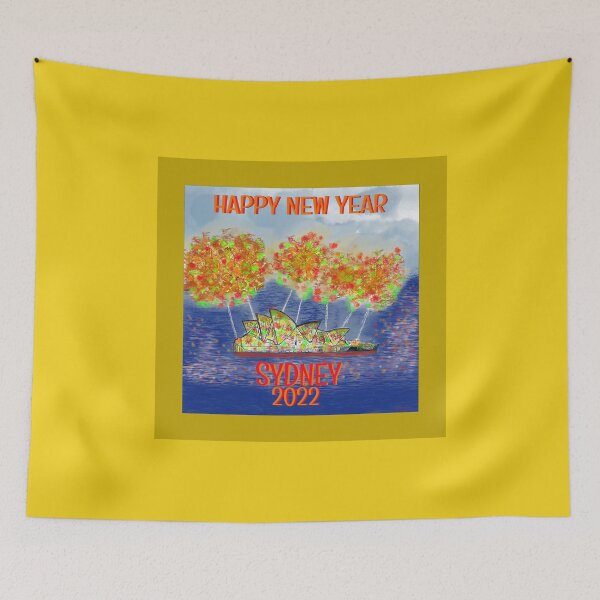 Item preview, Happy New Year Sydney 2022 designed and sold by MottoDigging.