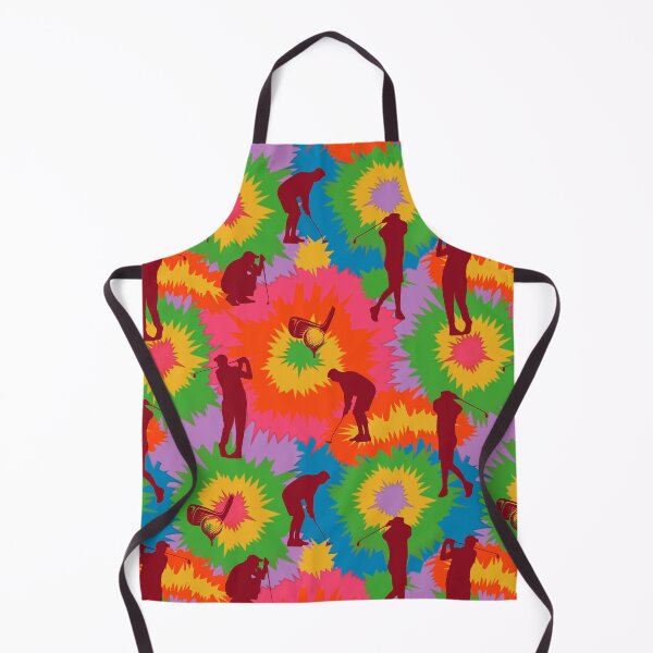 Item preview, Golf Colorful Tie Dye Vector Sport Pattern designed and sold by VickyCloset.