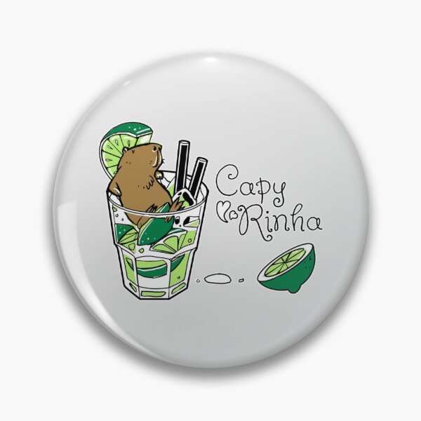 Item preview, Cabybara + Caipirinha = Capyrinha   designed and sold by Boitaumane.