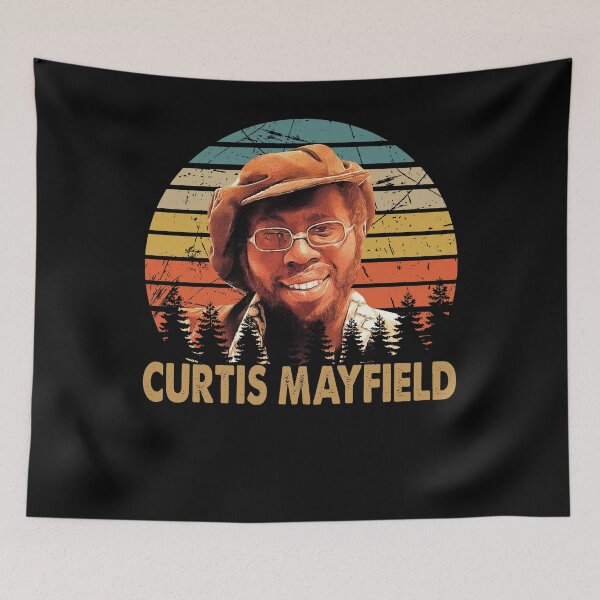 Item preview, Graphic color Curtis man singer and songwriter designed and sold by Melissa1956.