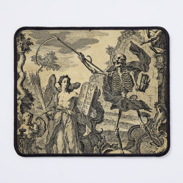 Item preview, Memento Mori: Medieval Image of Angel and Death designed and sold by monsterplanet.
