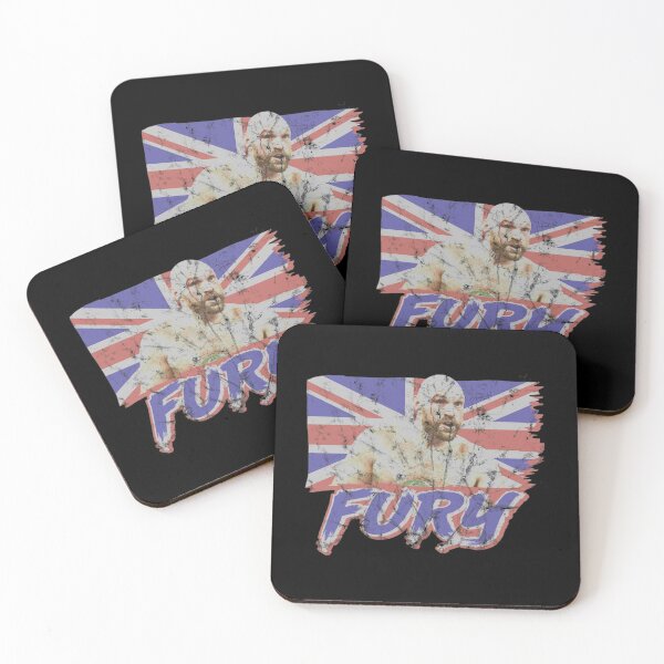 Item preview, Camiseta Tyson FuryFury Union Jack [Vintage Distressed] designed and sold by BagaVilon.