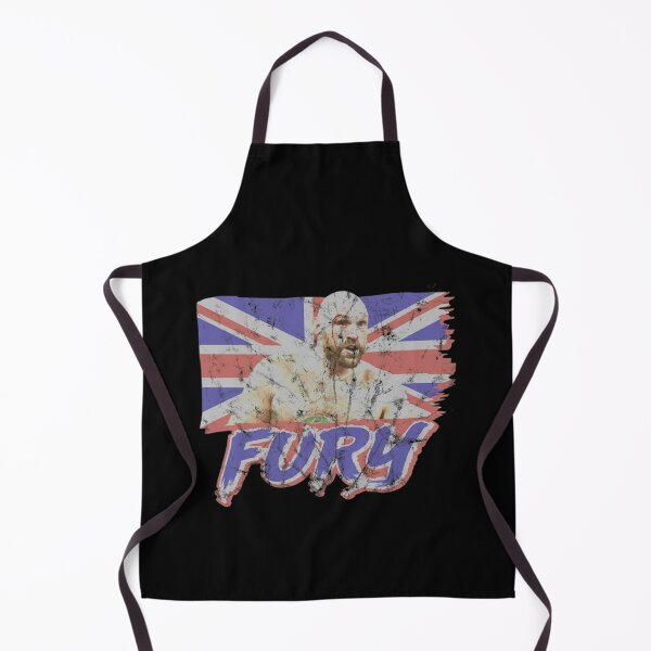 Aperçu de l'œuvre T-shirt Tyson FuryFury Union Jack [Vintage Distressed] créée et vendue par BagaVilon.