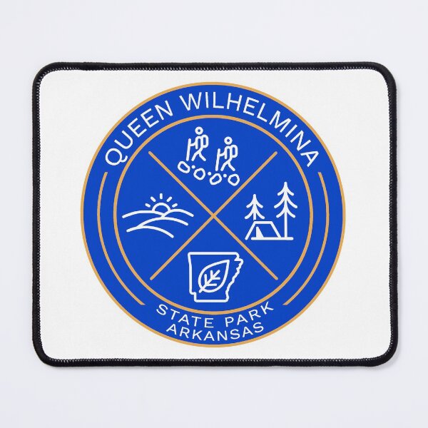 Item preview, Queen Wilhelmina State Park Heraldic Logo designed and sold by VanyaKar.