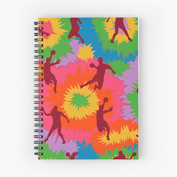 Item preview, Handball Colorful Tie Dye Vector Sport Pattern  designed and sold by VickyCloset.