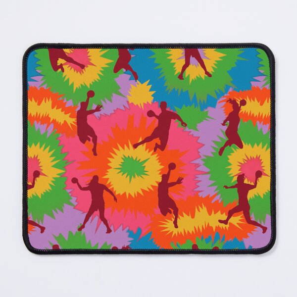 Item preview, Handball Colorful Tie Dye Vector Sport Pattern  designed and sold by VickyCloset.