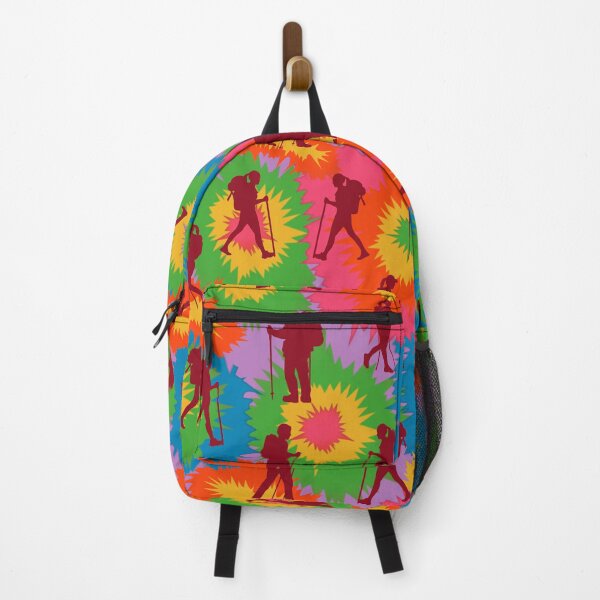 Item preview, Hiking Colorful Tie Dye Vector Sport Pattern designed and sold by VickyCloset.