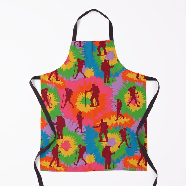 Item preview, Hiking Colorful Tie Dye Vector Sport Pattern designed and sold by VickyCloset.