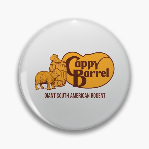 Item preview, Cappy Barrel_ capybara country store logo   designed and sold by Boitaumane.