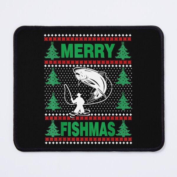 Item preview, Merry Fishmas Funny Fishing Ugly Christmas designed and sold by abbottdominic.