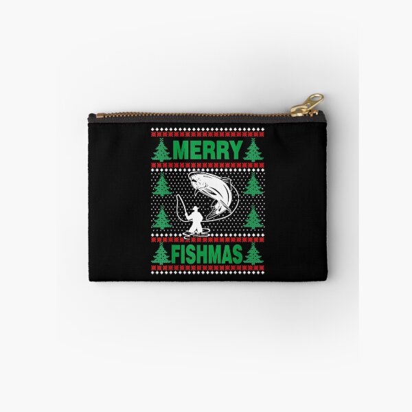 Item preview, Merry Fishmas Funny Fishing Ugly Christmas designed and sold by abbottdominic.