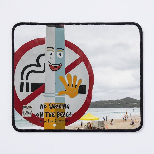 Item preview, No smoking Byron Bay designed and sold by Martin Berry Photography.
