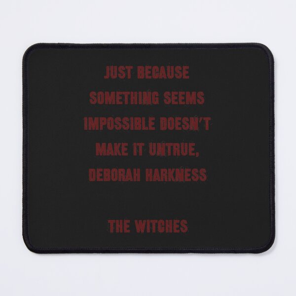 Item preview, A discovery of the witches slogan designed and sold by FIPcandles.