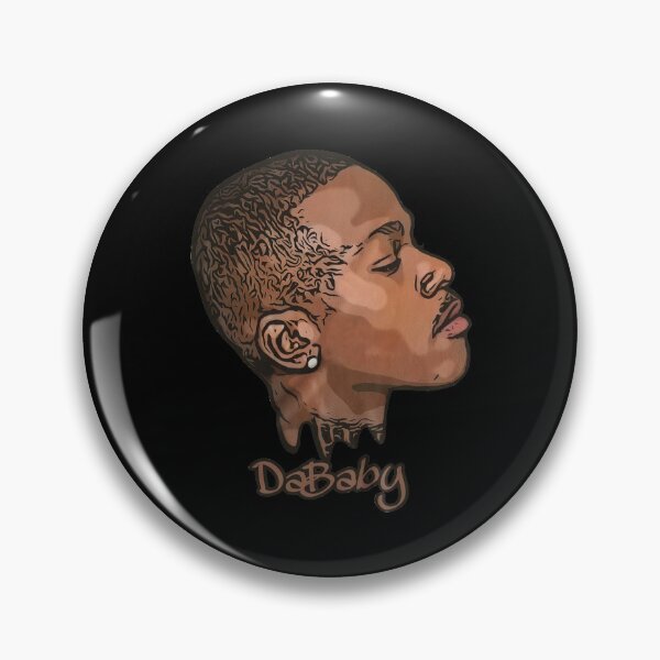 Item preview, Ahead DaBaby rapper retro art designed and sold by Melissa1956.