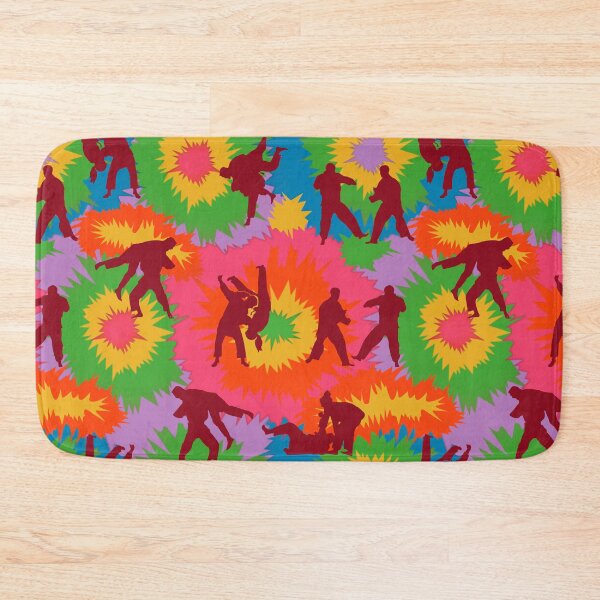 Item preview, Jiu Jitsu Colorful Tie Dye Vector Sport Pattern  designed and sold by VickyCloset.