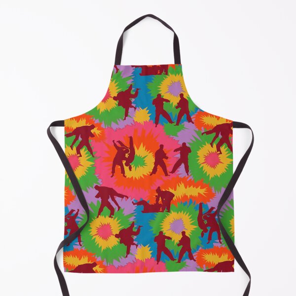 Item preview, Jiu Jitsu Colorful Tie Dye Vector Sport Pattern designed and sold by VickyCloset.