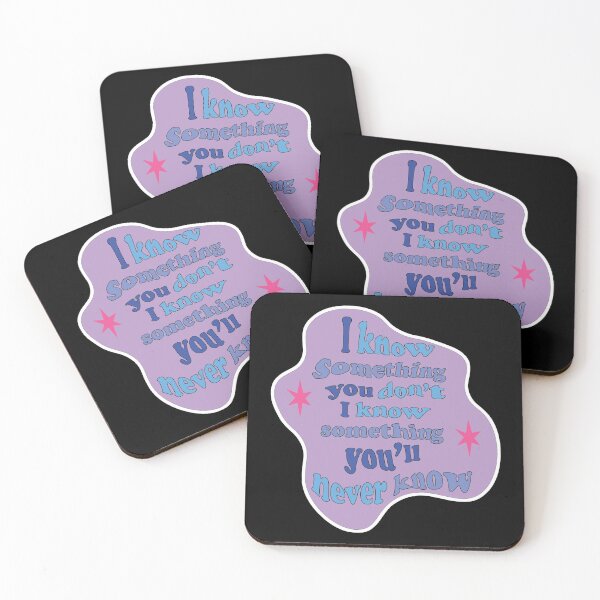 Item preview, I Know Something You Don't I Know Something You'll Never Know designed and sold by jennamcasey.