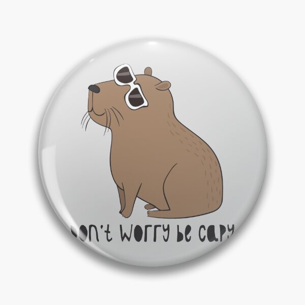 Item preview, Don_t Worry, Be Capy Awesome Cute Capybara Gift   designed and sold by Boitaumane.