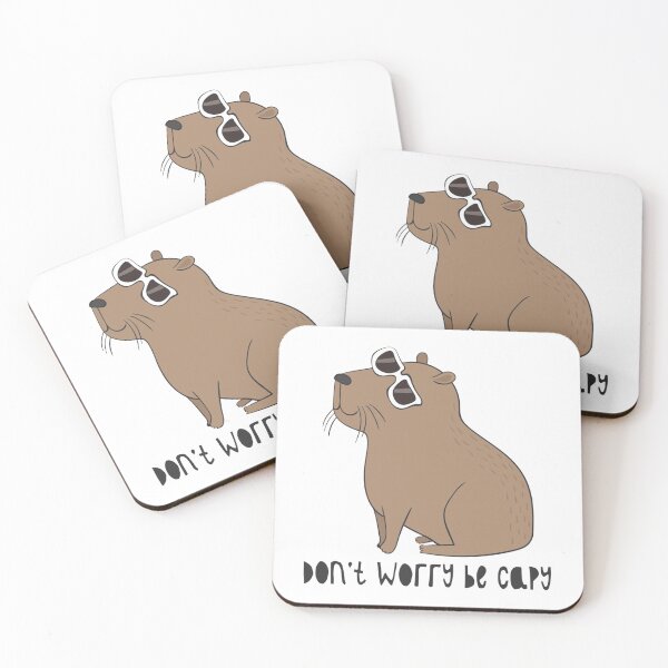Item preview, Don_t Worry, Be Capy Awesome Cute Capybara Gift   designed and sold by Boitaumane.