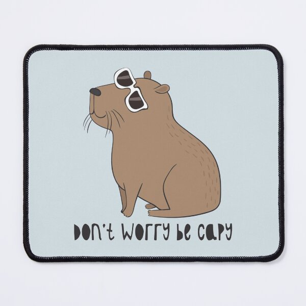 Item preview, Don_t Worry, Be Capy Awesome Cute Capybara Gift   designed and sold by Boitaumane.
