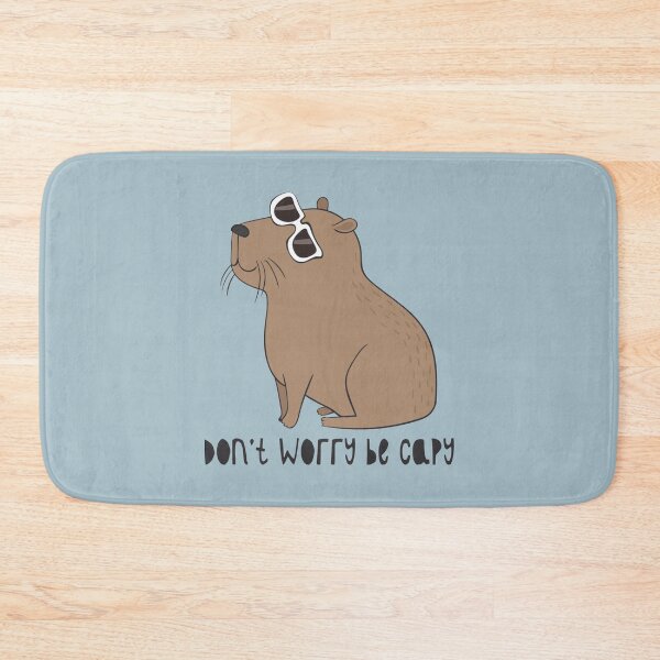 Item preview, Don_t Worry, Be Capy Awesome Cute Capybara Gift   designed and sold by Boitaumane.
