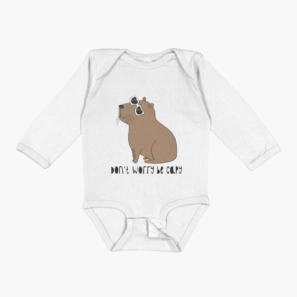 Item preview, Don_t Worry, Be Capy Awesome Cute Capybara Gift   designed and sold by Boitaumane.