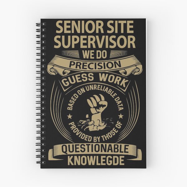 Item preview, Senior Site Supervisor T Shirt - We Do Precision Job Gift Item Tee designed and sold by natalinedk.