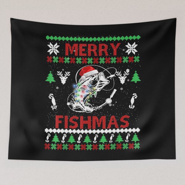 Item preview, Merry Fishmas Fish Xmas Lights designed and sold by abbottdominic.